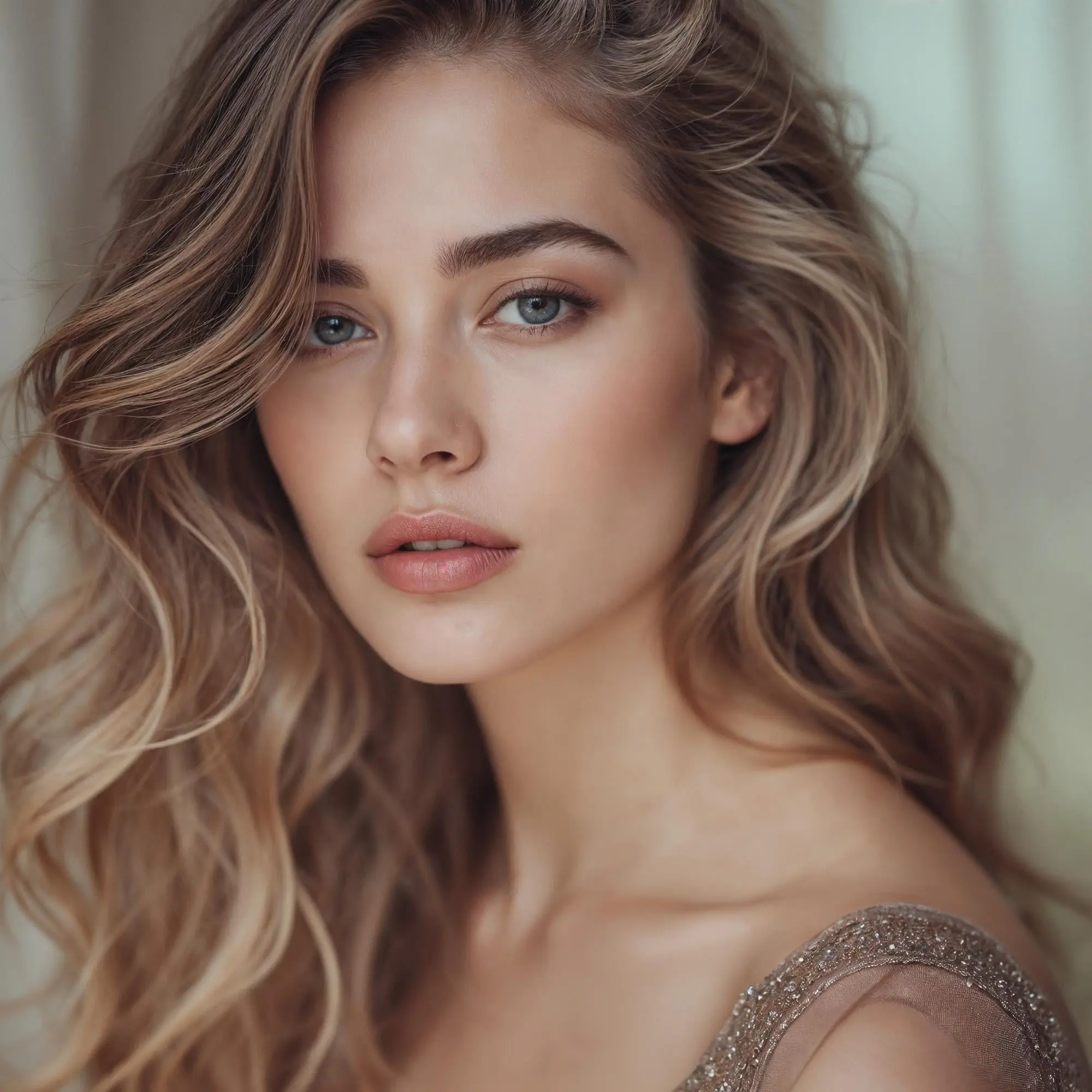 At Refresh MedSpa, a blonde woman with glowing skin after Moxi and BBL faces the camera in soft light.